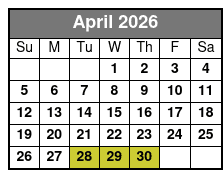 Horseback Ride on Scenic Lake Louisa Trails April Schedule