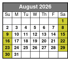 2 Hours Escape Room A Knight To Escape August Schedule