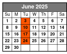 Downtown Orlando Art and Food Tour June Schedule