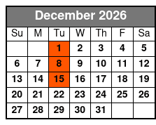 Downtown Orlando Art and Food Tour December Schedule