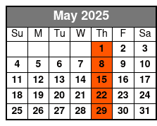 Third Thursday May Schedule