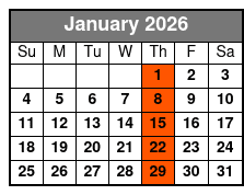 Third Thursday January Schedule