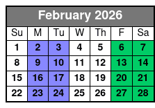 Clear Kayaking Wildlife Tour at Silver Springs February Schedule