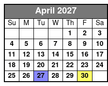 Clear Kayaking Wildlife Tour at Silver Springs April Schedule