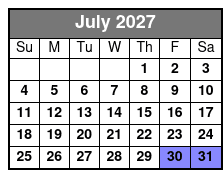 Clear Kayaking Wildlife Tour at Silver Springs July Schedule