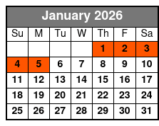Andretti Indoor Karting & Games January Schedule
