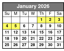 Orlando Indoor Karting January Schedule
