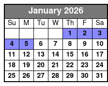 Orlando Indoor Karting and 1 hr Game Card January Schedule