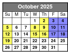 The Winter Park Playhouse October Schedule