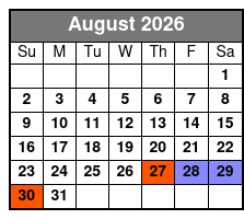 The Winter Park Playhouse August Schedule