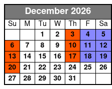 The Winter Park Playhouse December Schedule
