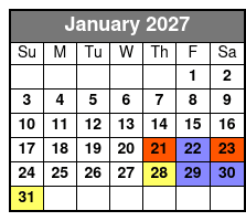 The Winter Park Playhouse January Schedule