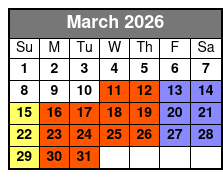 Decision Tactical March Schedule