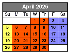 Decision Tactical April Schedule