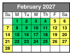 Decision Tactical February Schedule