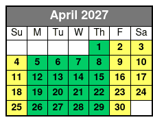 Decision Tactical April Schedule