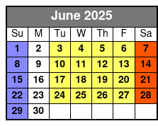 Pirate's Dinner Adventure Orlando June Schedule