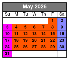 Pirate's Dinner Adventure Orlando May Schedule