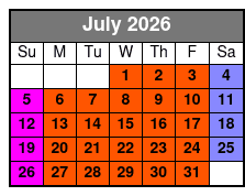 Pirate's Dinner Adventure Orlando July Schedule