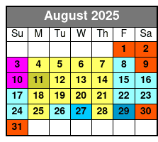 Aquatica Single Day Ticket August Schedule