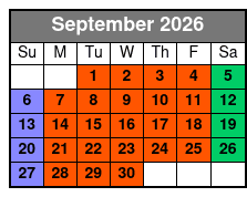 Aquatica Single Day Ticket September Schedule