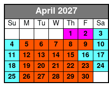 Aquatica Single Day Ticket  April Schedule