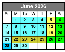 Aquatica & Busch Gardens 2 Park 2 Day Combo Ticket June Schedule