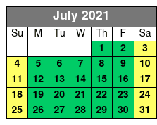 Aquatica & Adventure Island 2 Park 2 Day Combo Ticket July Schedule