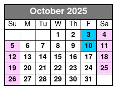Aquatica & Adventure Island 2 Park 2 Day Combo Ticket October Schedule