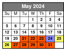 Aquatica May Schedule