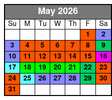 Aquatica May Schedule