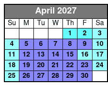 Aquatica April Schedule
