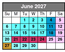 Aquatica June Schedule