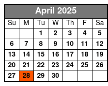 Sea Screamer Speedboat Ride with SeaScreamer April Schedule