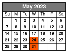 Clearwater Beach Day Trip from Orlando with Deep Sea Fishing May Schedule