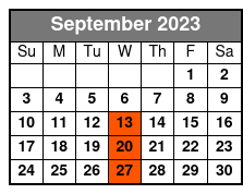 Clearwater Beach Day Trip from Orlando with Deep Sea Fishing September Schedule
