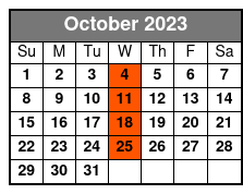 Clearwater Beach Day Trip from Orlando with Deep Sea Fishing October Schedule