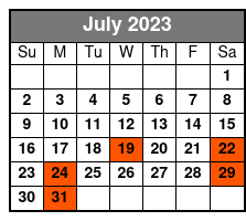 Clearwater Beach Day Trip from Orlando with Pirate Cruise July Schedule