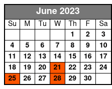 Orlando City Sightseeing Tour June Schedule