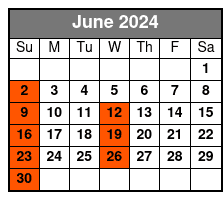 Orlando City Sightseeing Tour June Schedule
