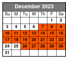 18:15 December Schedule