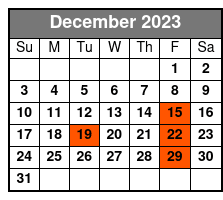 1-Hour Airboat Wild Florida December Schedule