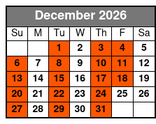 Florida Everglades Airboat Tour with Transport December Schedule