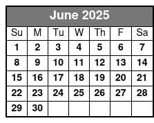 The Orlando Eye (T) June Schedule