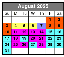 Madame Tussauds Orlando August Schedule