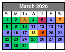 Madame Tussauds Orlando March Schedule