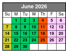 Madame Tussauds Orlando June Schedule