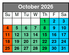 Madame Tussauds Orlando October Schedule