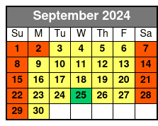 Sl + Mt + The Orlando Eye September Schedule
