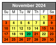 Sl + Mt + The Orlando Eye November Schedule